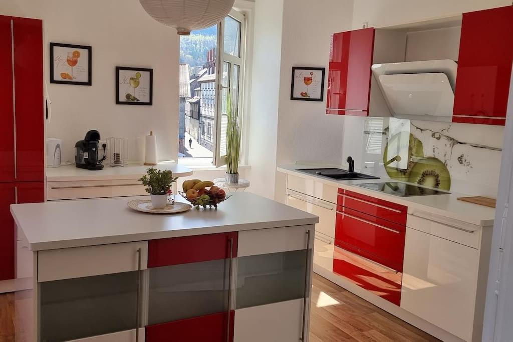 Ferienwohnung Marktblick 고슬라르 외부 사진